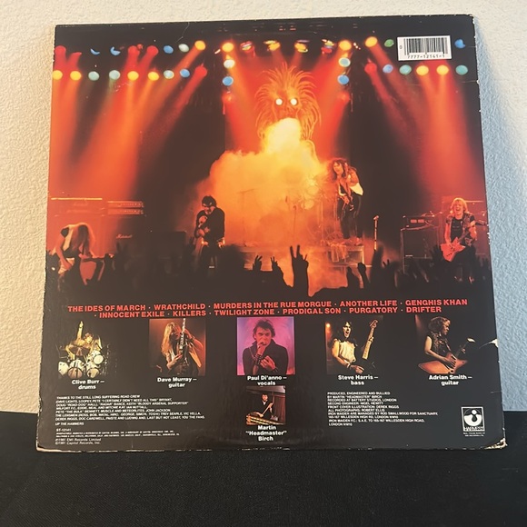 Iron Maiden - Killers   ( Record) - Picture 4 of 9
